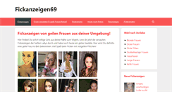 Desktop Screenshot of fickanzeigen69.com