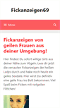 Mobile Screenshot of fickanzeigen69.com